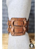 Olympus leather plate belt (Wild)