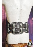 Jaret Leather plate belt (Wild)