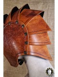 Leather Barbuta Mercurio (Fighter)