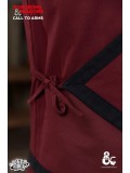 Dungeons & Dragons Monk vest - Bordeaux/Black