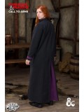 Dungeons & Dragons Warlock Coat - Black/Purple