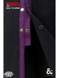 Dungeons & Dragons Warlock Coat - Black/Purple