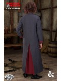 Dungeons & Dragons Warlock Coat - Grey/Red