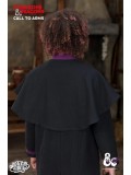 Dungeons & Dragons Warlock Cape - Black/Purple