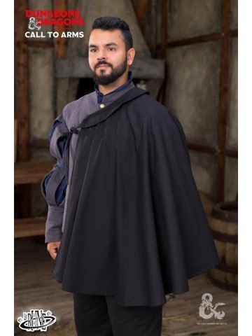 Dungeons & Dragons Bard Cape - Black