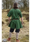 Medieval braided tunic Ailrik - Green