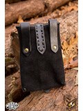 Merchant Suede bag - Black