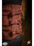 Celtic Lamellar Armour Suede - Brown