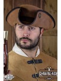 Three Doublons Tricorne hat - Weathered