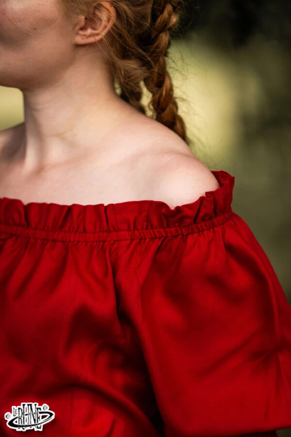 Blusa Emma - Rosso - immagine 4